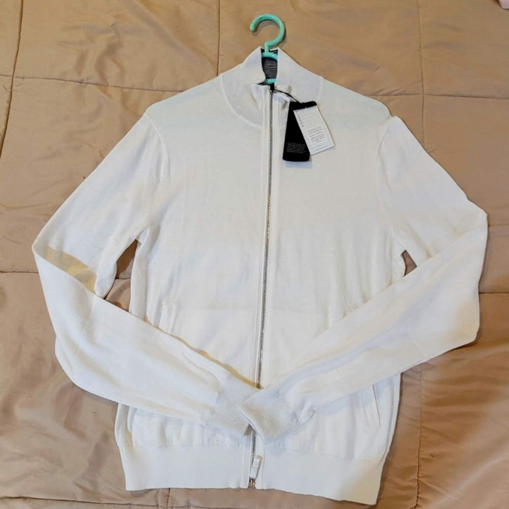 A/X Armani Exchange white sweater NWT